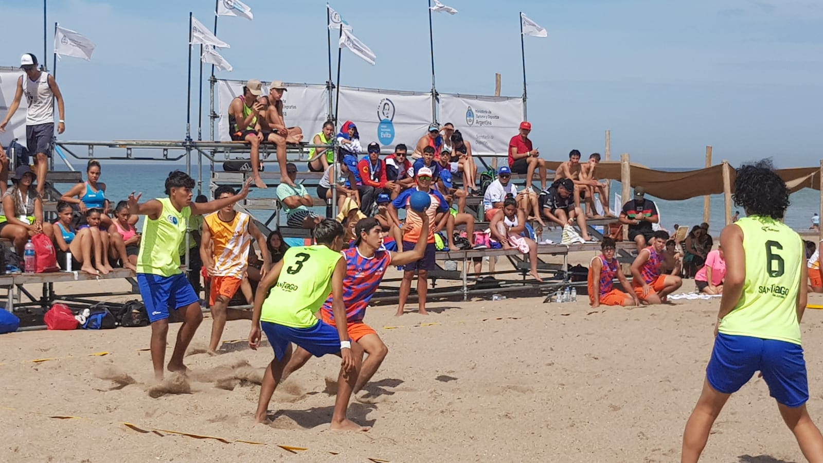Juegos Nacionales Evita de Playa 2023: los resultados actualizados de la segunda jornada